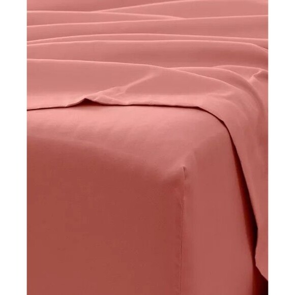 ienjoy Home Premium 6 Piece Queen Sheet Set Pink Clay Microfiber Deep Pocket NWT - Picture 6 of 12